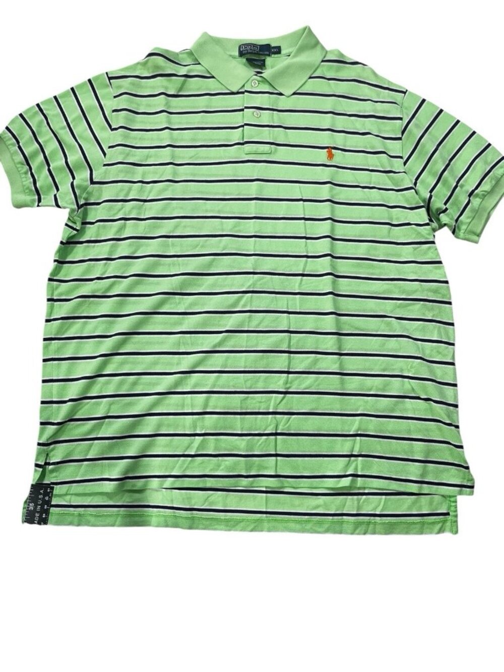 Polo Ralph Lauren Stripe Pony Polo Shirt Men's size XXL
